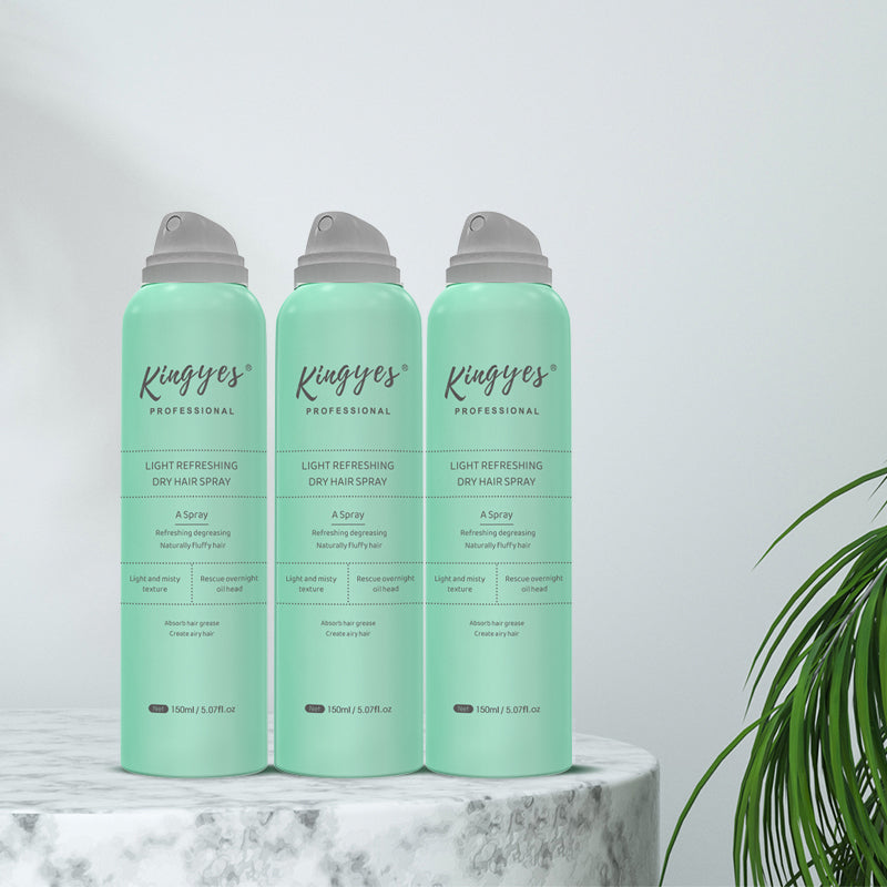Champú en seco spray para cabello graso – Control de grasa, limpieza rápida y frescor inmediato