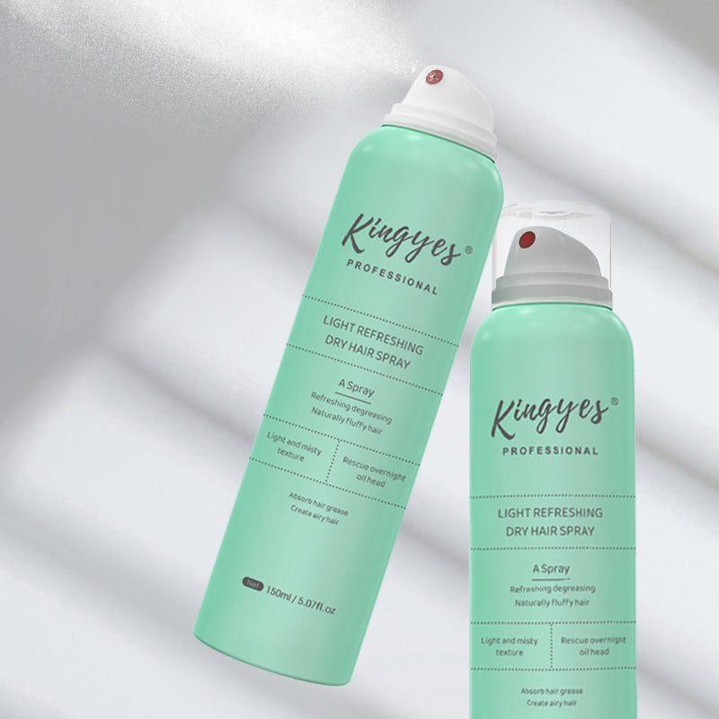 Champú en seco spray para cabello graso – Control de grasa, limpieza rápida y frescor inmediato