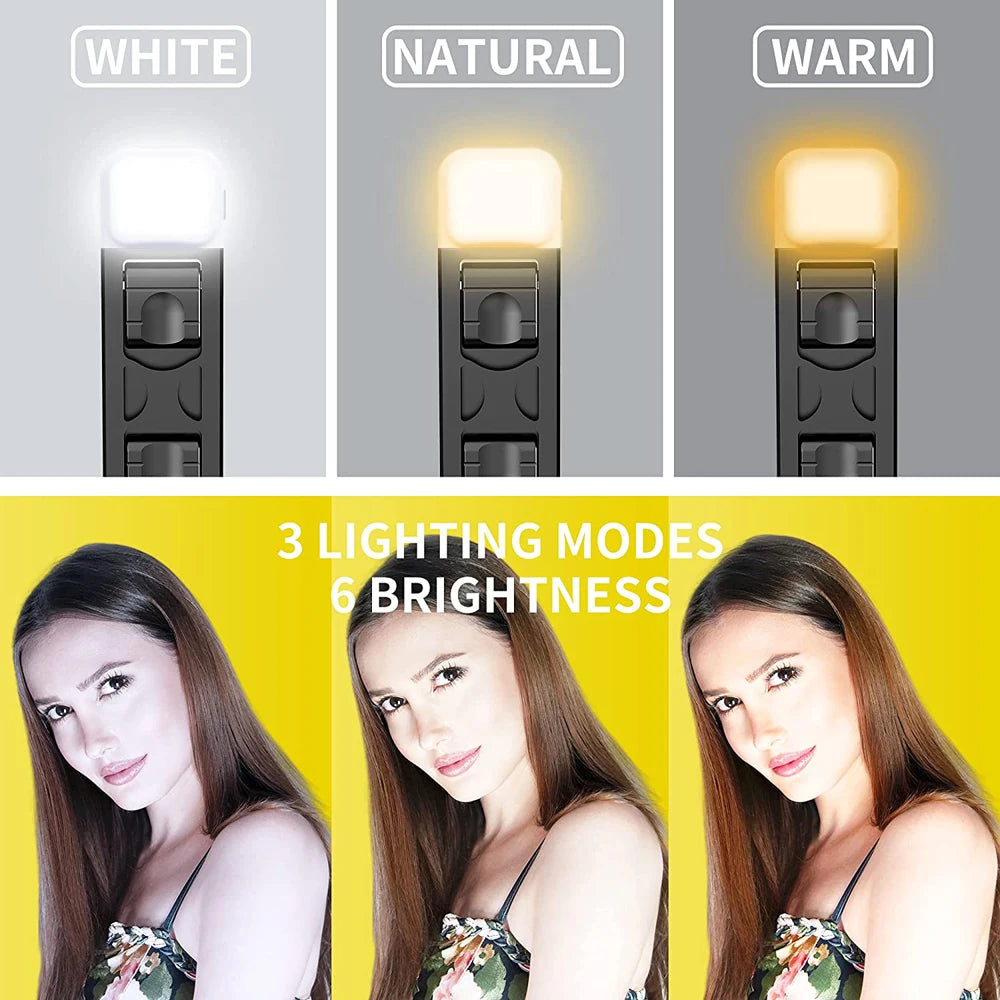 Trípode Selfie Stick Bluetooth con Luz LED y Control Remoto