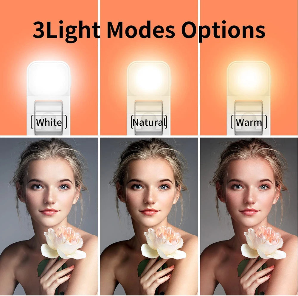 Trípode Selfie Stick Bluetooth con Luz LED y Control Remoto